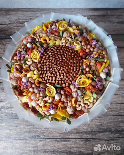 Ореховые букеты орехи сухофрукты