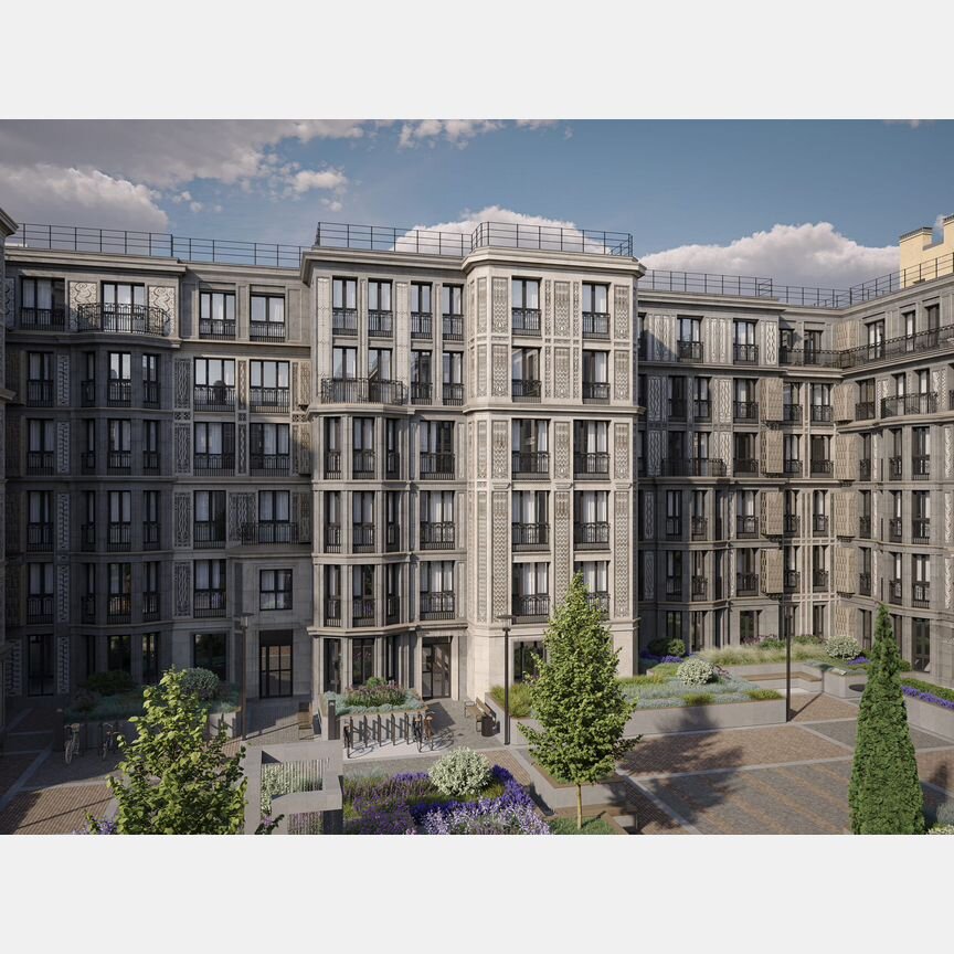 1-к. квартира, 79,8 м², 4/7 эт.