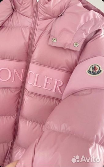 Пуховик Moncler женский с NFC и QR