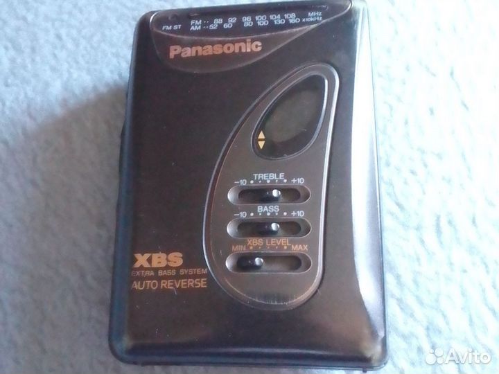 Кассетный плеер panasonic с реверсом нерабочий