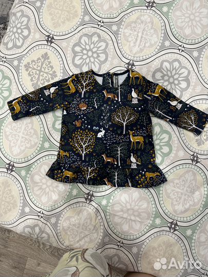 Вещи пакетом на девочку 74 80 86