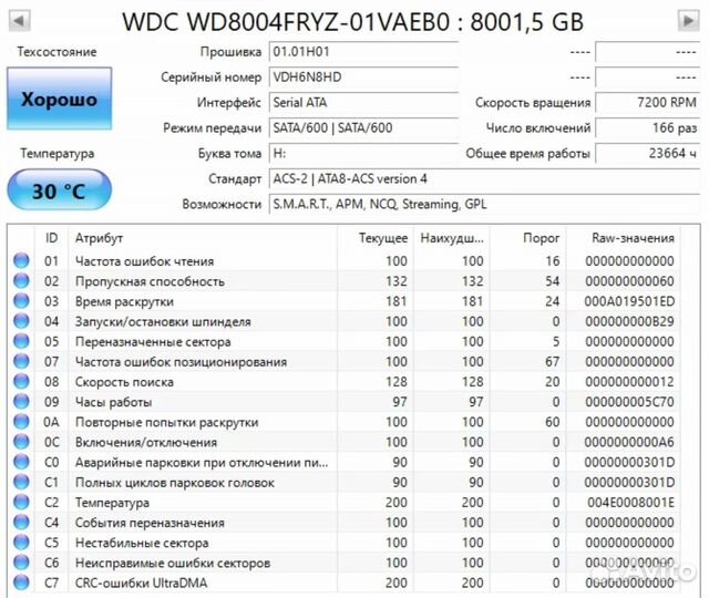 Жесткий диск 8тб