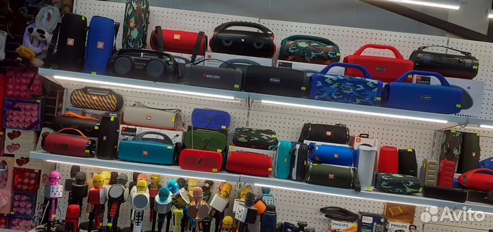 Портативные колонки / новые / гарантия