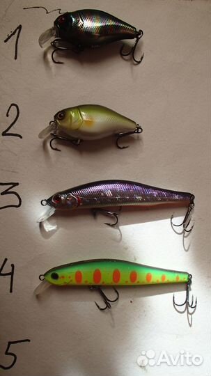 Воблеры DUO, Zip Baits, Jackall