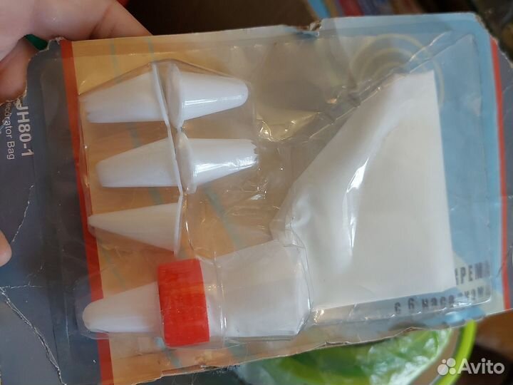 Кондитерский мешок с насадками