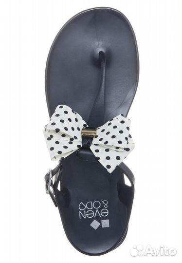 Сандали с бантиком, 42 размер, EvenOdd, Франция