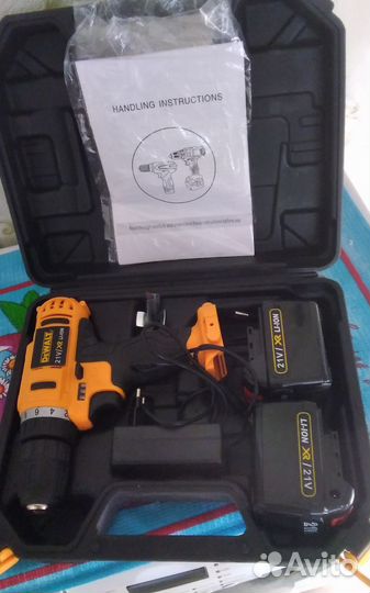 Dewalt DCD 700-Дрель-шуруповёрт