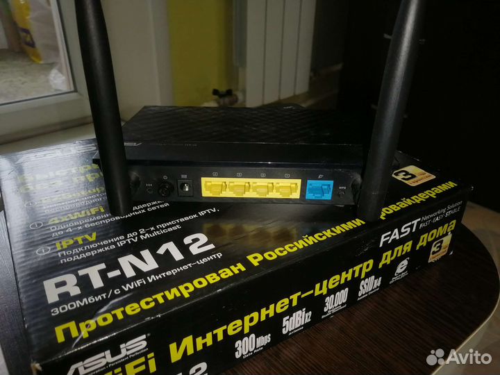 Роутер asus rt n12