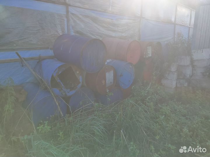 Печи из бочек