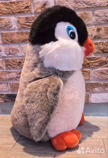 Мягкая игрушка пингвин большая
