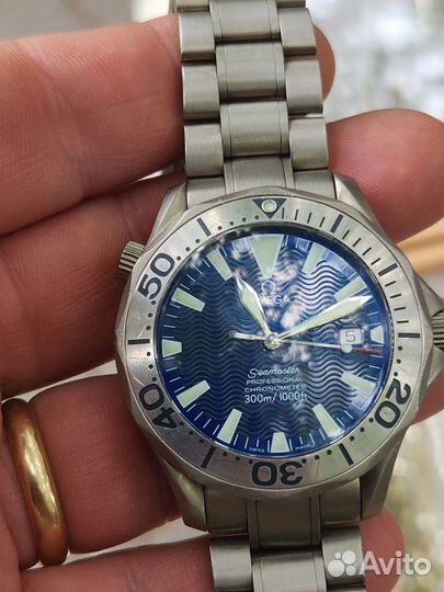 Часы omega seamaster 300 titanium