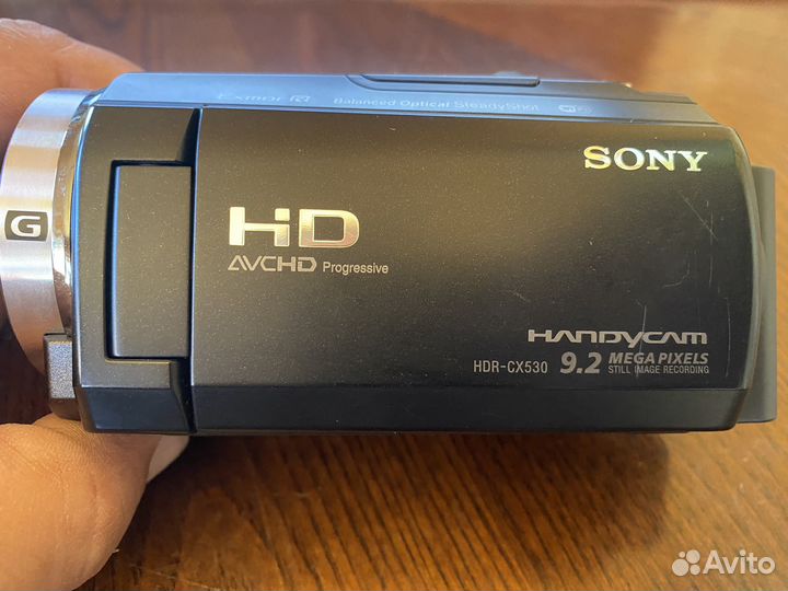 Видеокамера sony hdr-cx530e