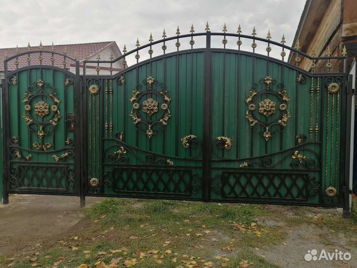 Изготовление ворот, калиток, мангалы, качели и мно