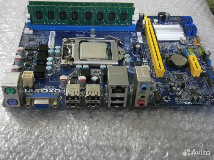Материнка Lga 1155 в сборе