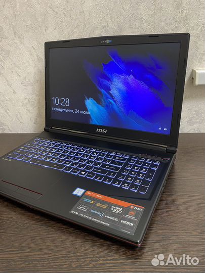 Ноутбук MSI GL63