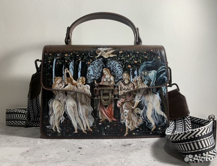 Роспись сумок на заказ / Кастом сумок