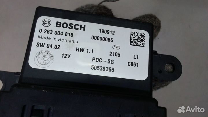 Блок управления парктрониками Alfa Romeo Giulia 20