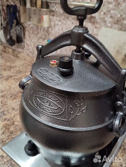 Афганский казан, чугунный казан, печь под казан