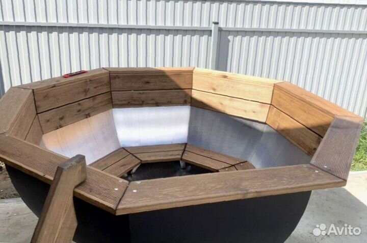 Чан для бани. Купель