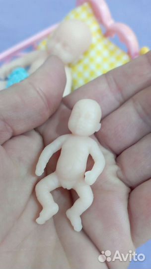 Маленькие пупсики силиконовые