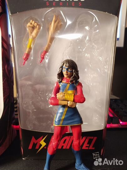 Marvel Legends Sandman's BAF Wave Ms. Marvel