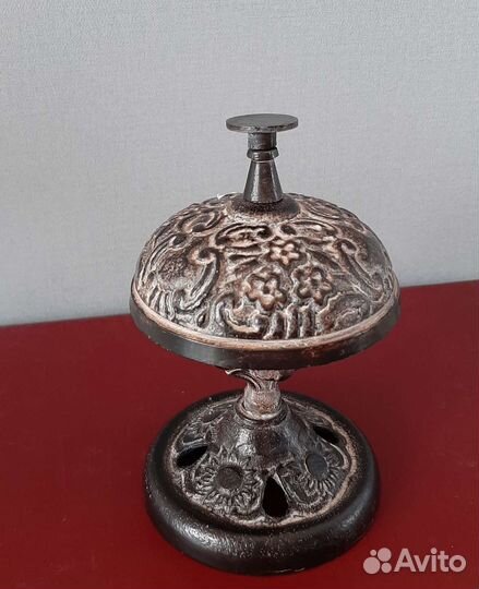 Колокольчик офисный металл