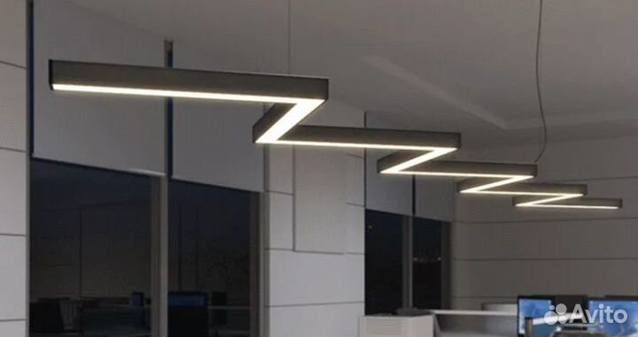 Светильник потолочный светодиодный фигурный