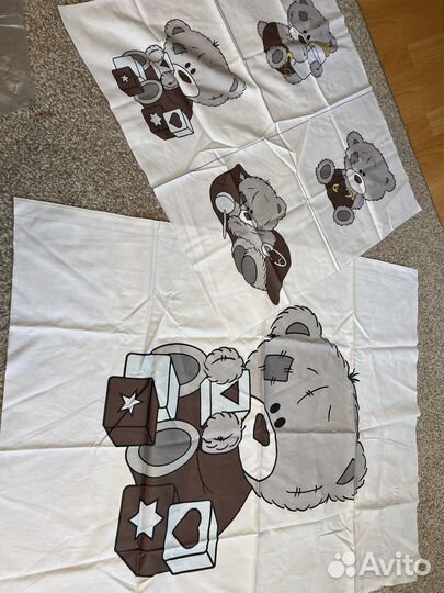 Сет, купоны, печать на сатине. Доставка