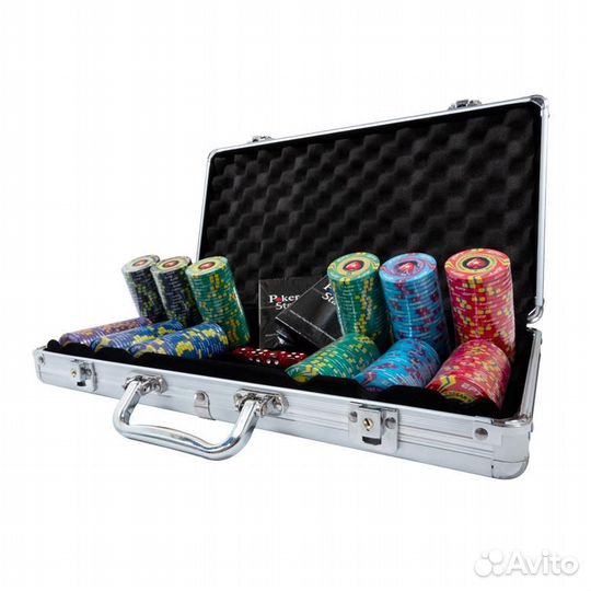 Набор для покера EPT Ceramic на 300 фишек 61774