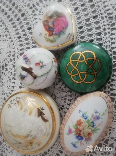 Лиможские шкатулки, редкие, France, Limoges