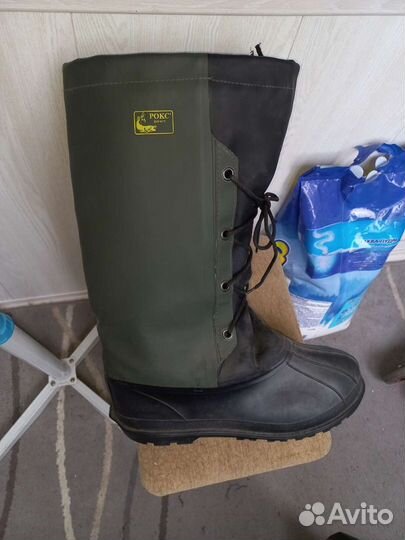 Сапоги рыболовные походные с утеплителем