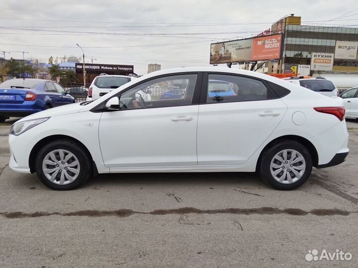 Hyundai Solaris 1.4 AT, 2021, 77 349 км