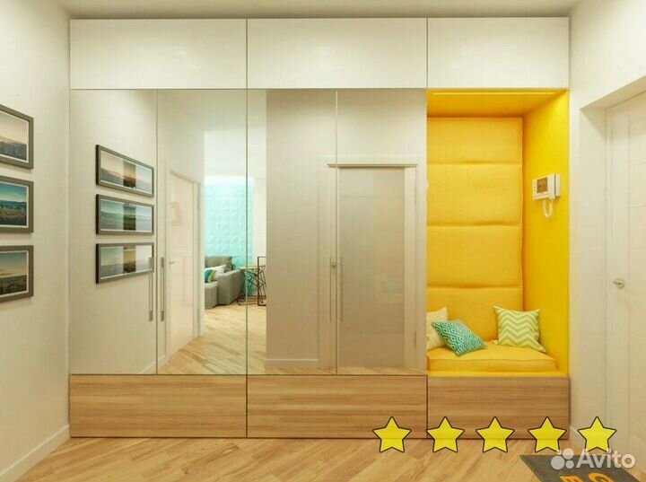 Шкаф в прихожую с фабрики