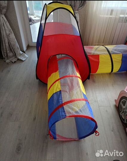 Детская палатка с тоннелем