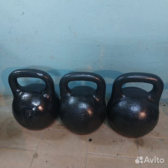 Гири 32кг,20кг Гантели разные веса