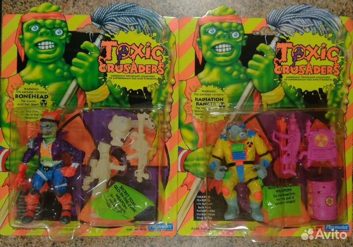 Коллекция Toxic Crusaders Фигурки 1991 год