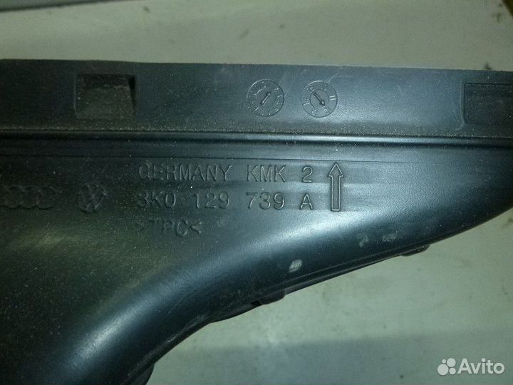 Воздуховод audi A4 B8 2007