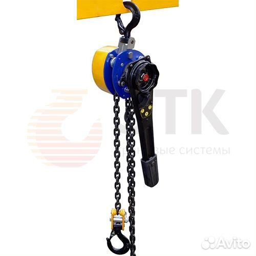 Таль ручная рычажная 0,75т\6м\11кг