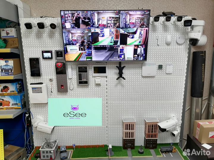 Монтаж видеонаблюдения