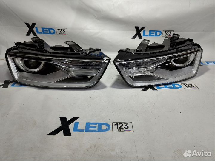 Фара правая левая Audi Q3 16-18 рест ксенон