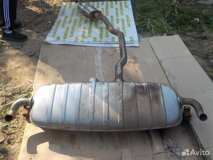 Глушитель основной Volkswagen Touareg I (7L) 2002