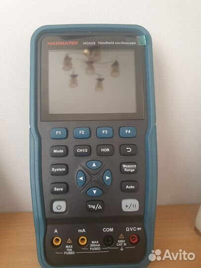Портативный цифровой осциллограф hanmatek HO52S