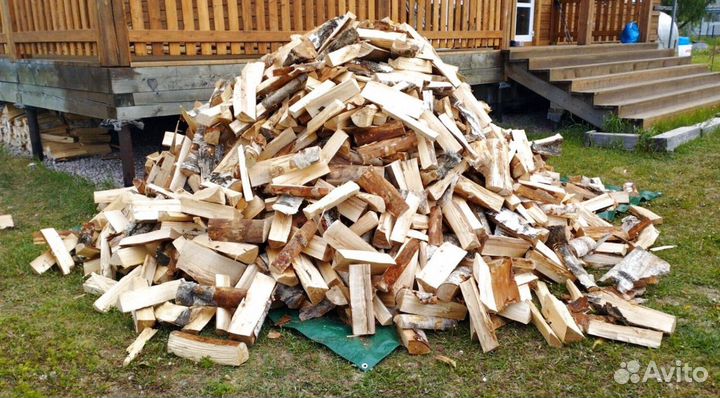 Дрова Береза в наличии в Выборге