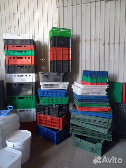 Пластиковые Ящики для Мяса морозостойкие