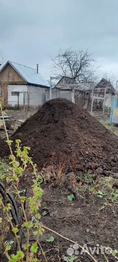 Перегной,навоз конский