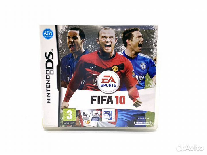 FIFA 10, б/у, английский (DS)