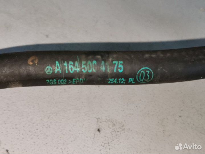 Патрубок системы охлаждения Mercedes-Benz M W164