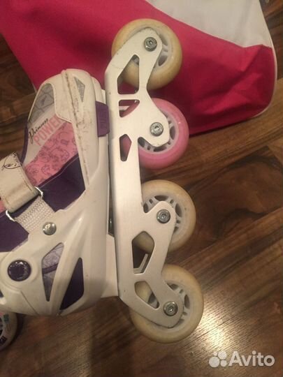 Детские раздвижные ролики Disney Princess