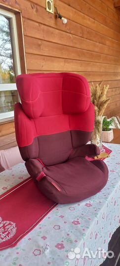 Автокресло cybex solution x-fix 9-34 кг