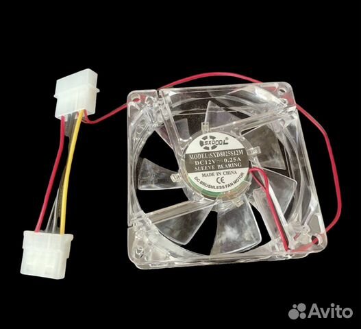 Кулер для компьютера с подсветкой 80мм купить в Жуковском | Электроника ...